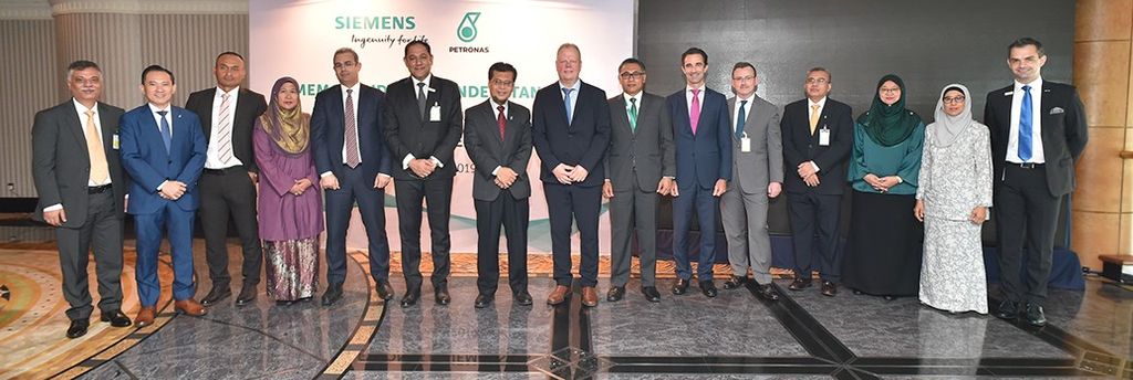 Siemens Petronas Signing MOU