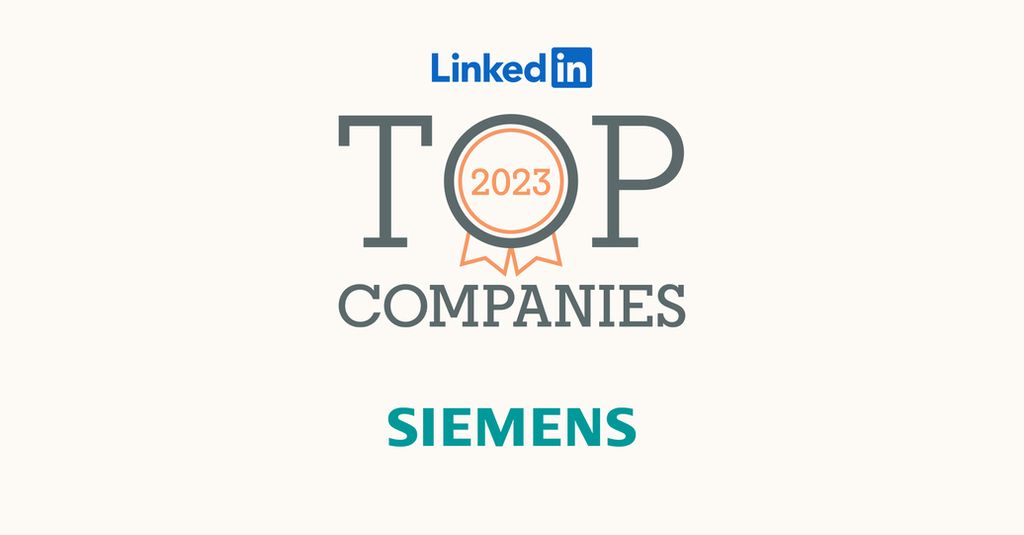 Siemens è nella classifica LinkedIn Top Companies 2023 in Italia | Area ...