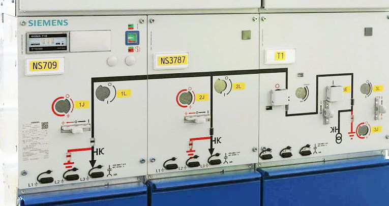 Power plant relies on 8DAB 12 - blue GIS