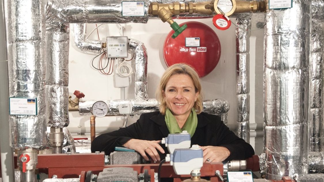 Michaela Reitterer, die Inhaberin des Boutiquehotels Stadthalle