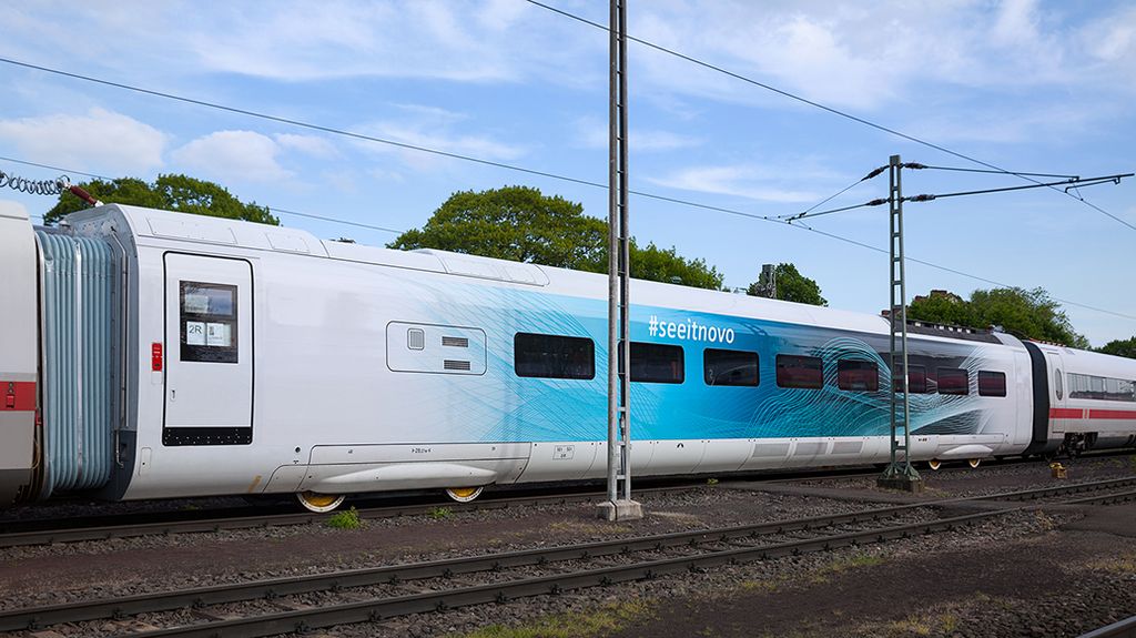 The Novo test car: Stringent testing of the new high-speed train