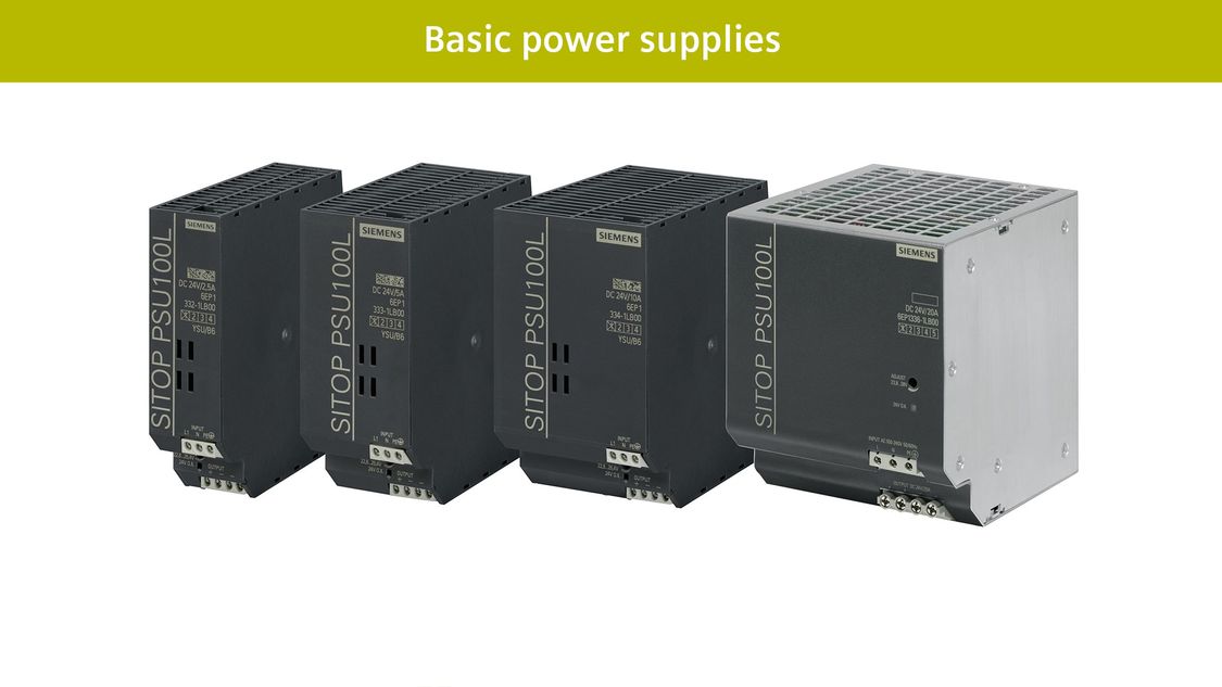 SITOP basic switch mode power supplies