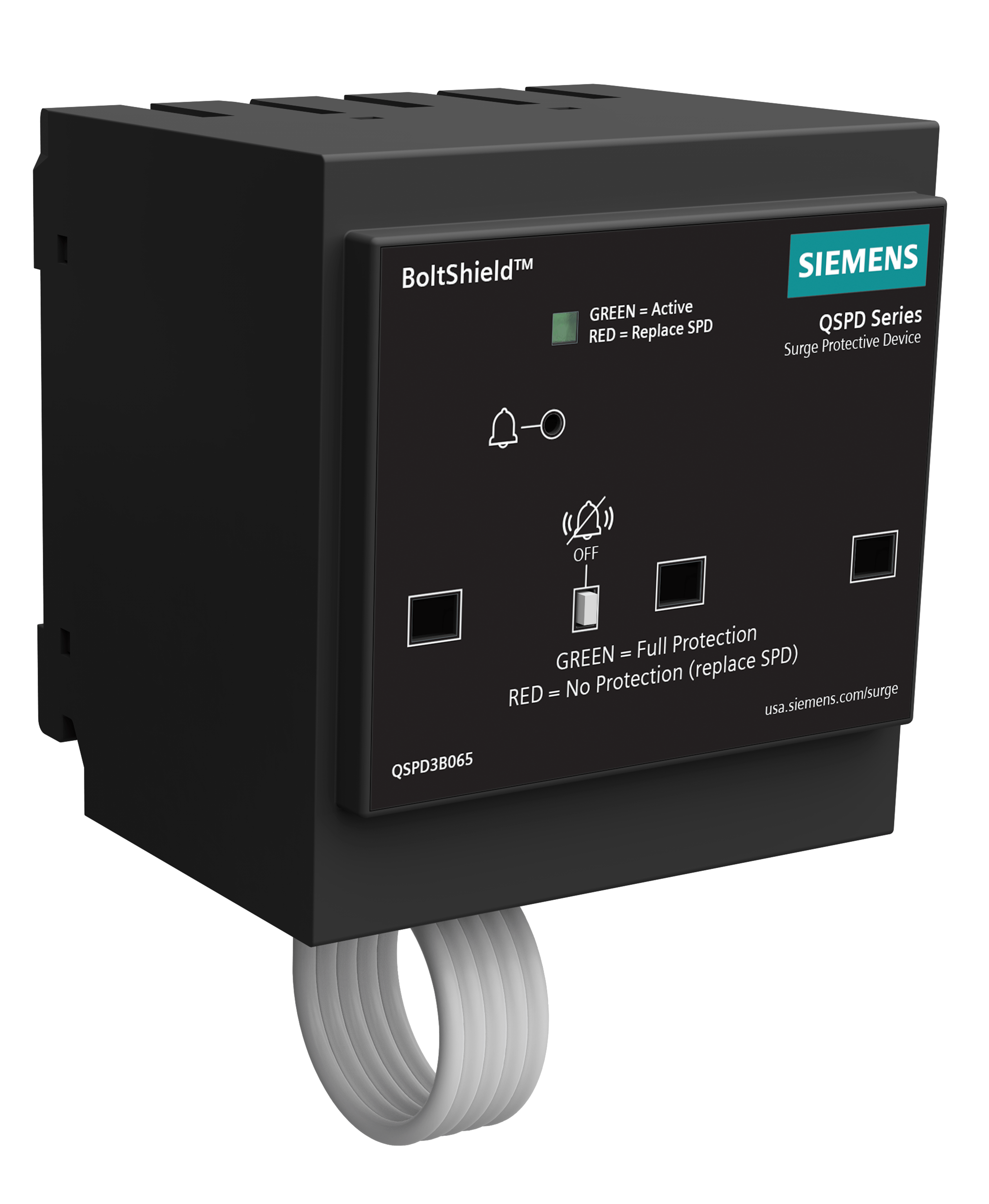 Product image for Siemens QSPD3D065 PLUG-ON SPD 3P Q FRAM