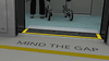 Automatisierung von Spaltüberbrückungen z.B. in einem U-Bahn-Zug