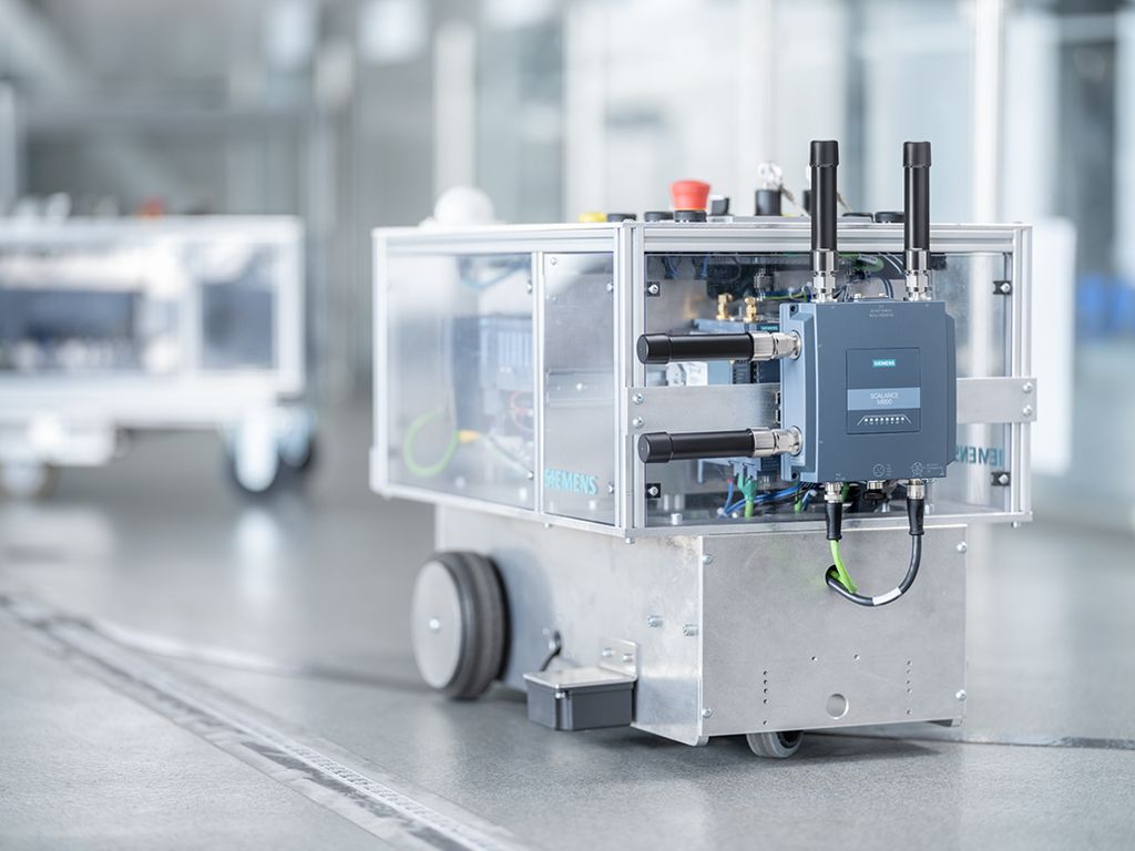 The Scalance MUM856-1 – the first industrial 5G router from Siemens – is available now. The device connects local industrial applications to public 5G, 4G (LTE), and 3G (UMTS) mobile wireless networks.