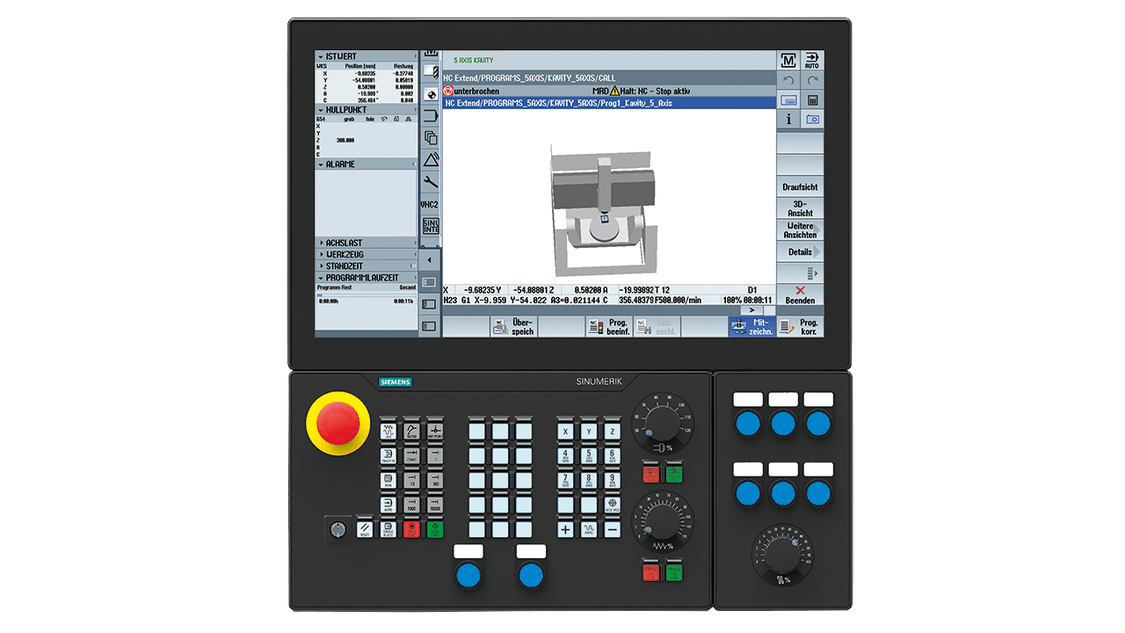 cnc machine tool controller - sinumerik 840