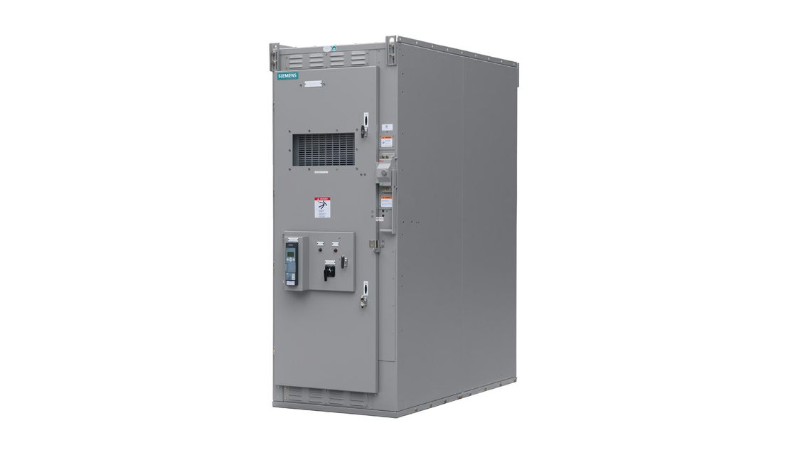 Medium-voltage, air-insulated, non-arc-resistant, switch and circuit breaker combination, metal-enclosed interrupter switchgear type SIEBREAK-VCB