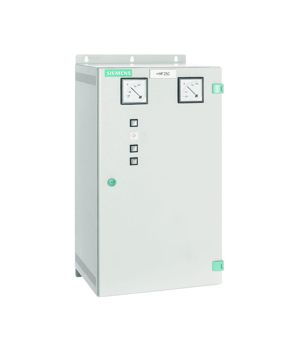 Dispositivo de curto-circuito compacto Sitras SCD da Siemens para fonte de alimentação de tração CC