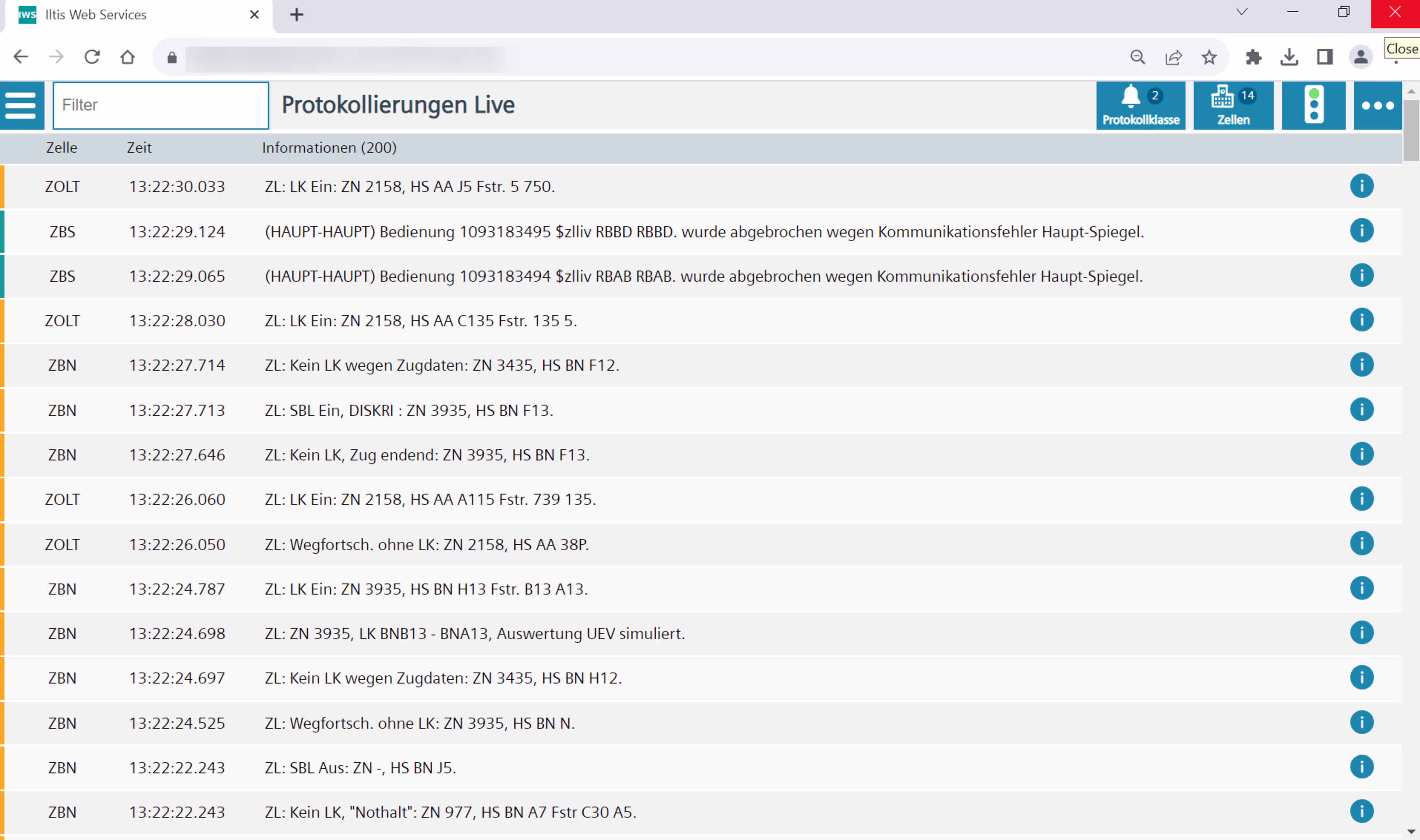 Iltis N web logging service siemens-mobility-iltis-n-web-logging-service