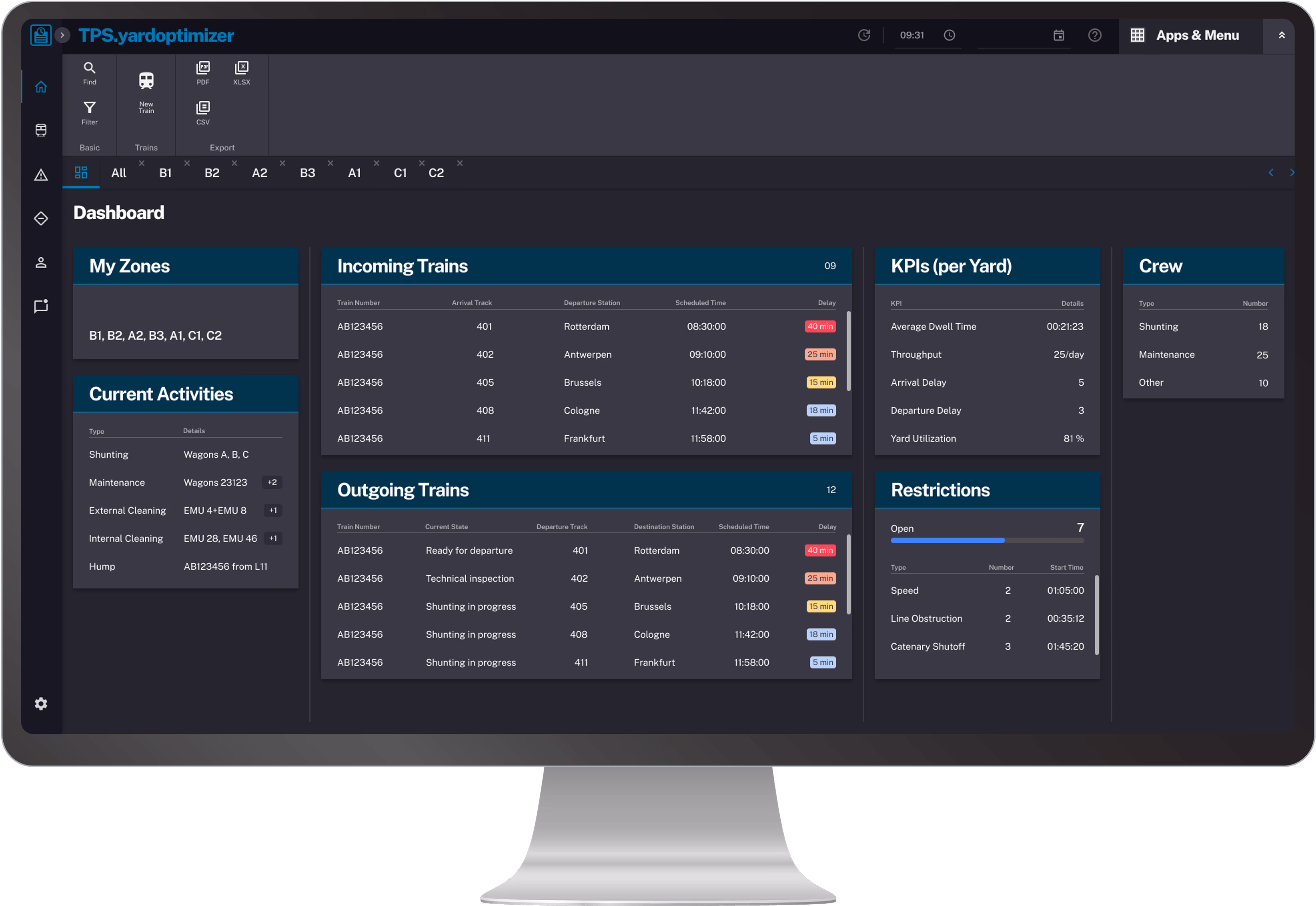 Yardoptimizer-dashboard Yardoptimizer-dashboard