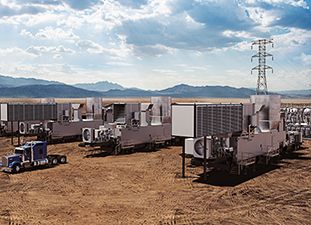 Schnelle Energie für dringenden Strombedarf – neue 44-Megawatt-Gasturbine zur mobilen Stromerzeugung