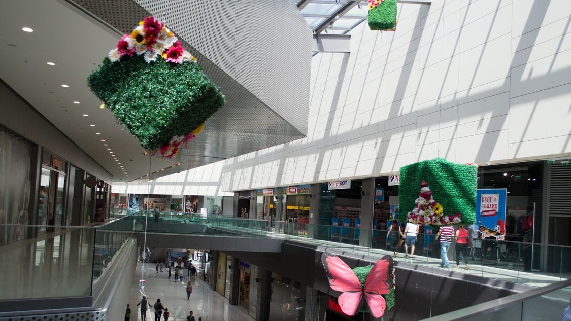 Sofia Ring Mall in the capital of Bulgaria 