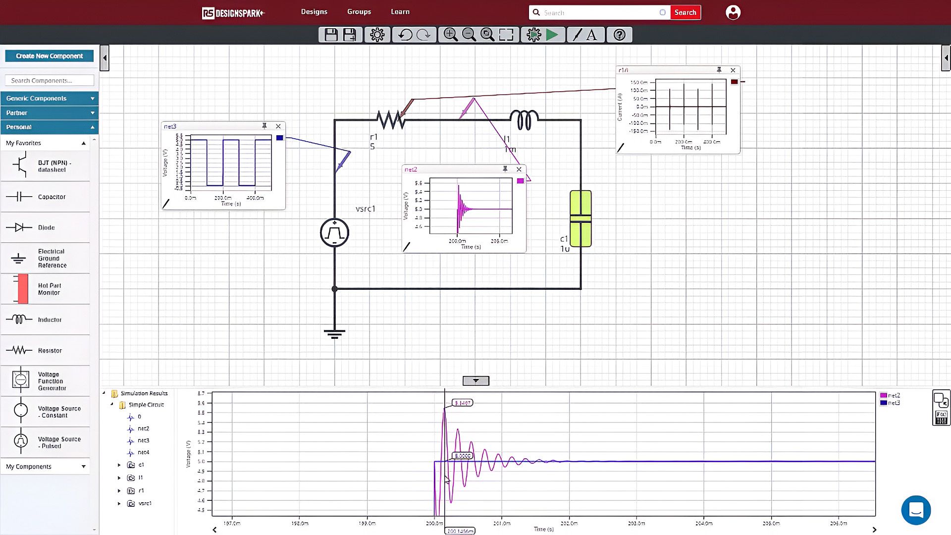 The simulated model of the post office through Arena Software (see