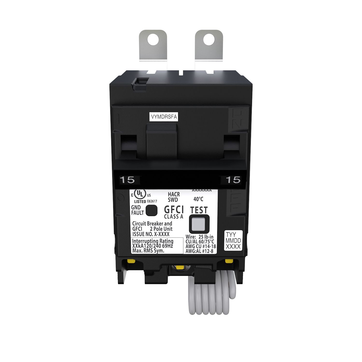 Siemens Ca B215GF BRKR BLFB GFCI 5m Product image for Siemens Ca B215GF BRKR BLFB GFCI 5m