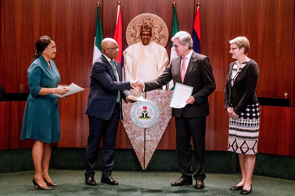 Siemens and Nigerian Government signed implementation agreement for  Electrification Roadmap, Press, Company