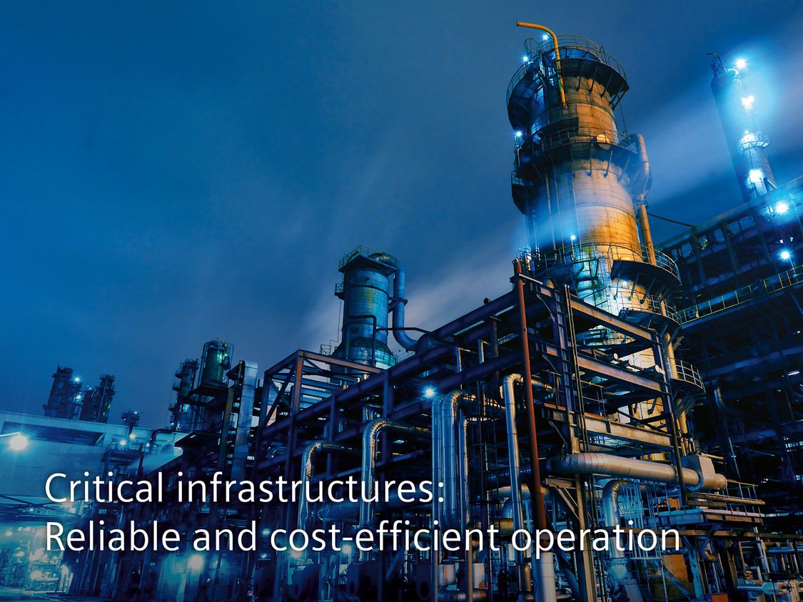 Critical infrastructures: Reliable and cost-efficient operation