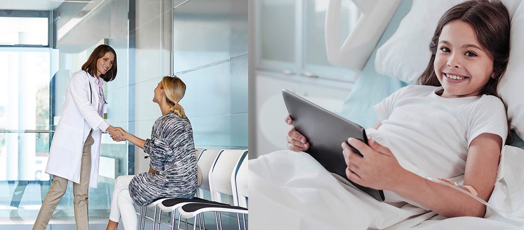 Visuel Siemens SI Smart Hospital confort patient
