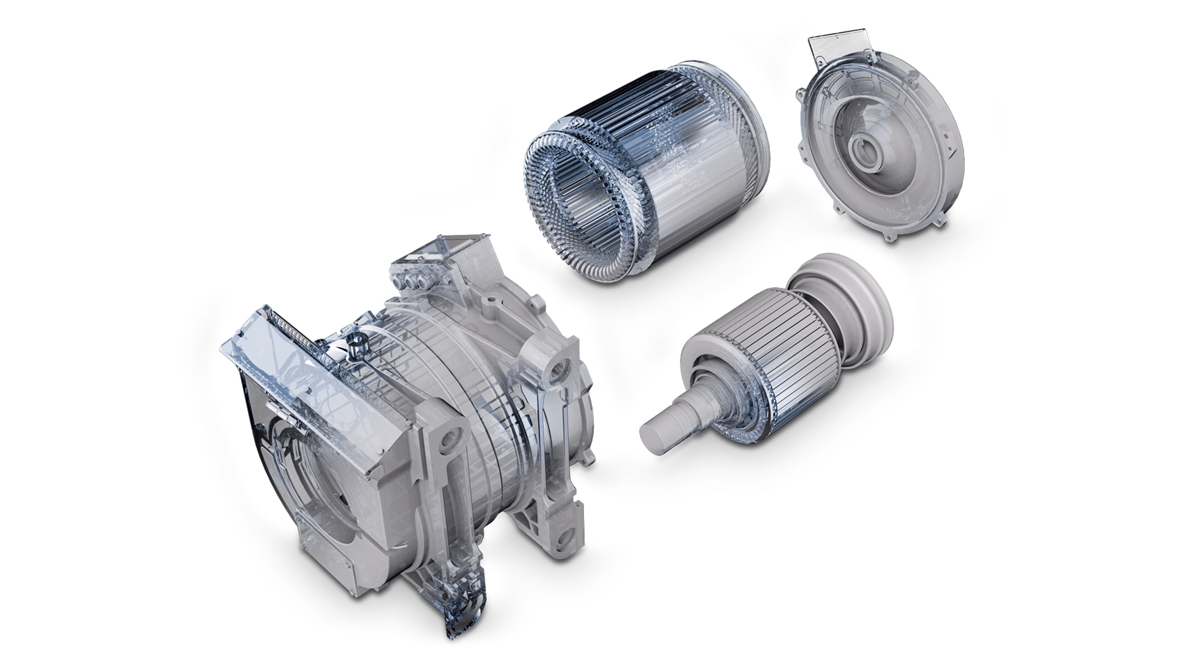 Traction motor components Traction motor components