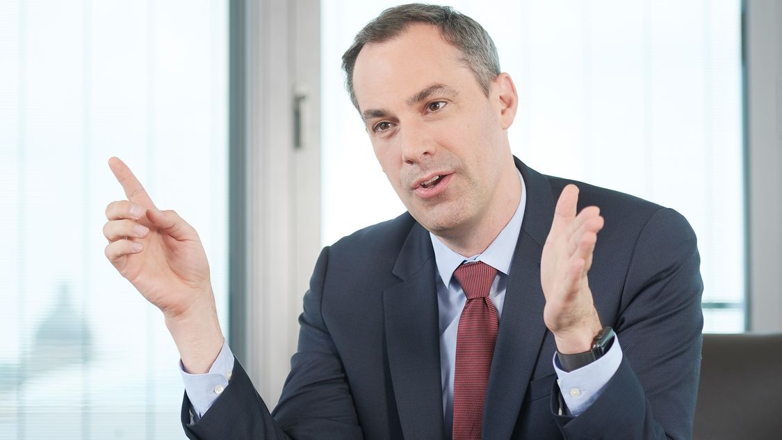 Cedrik Neike, PDG de Siemens Smart Infrastructure