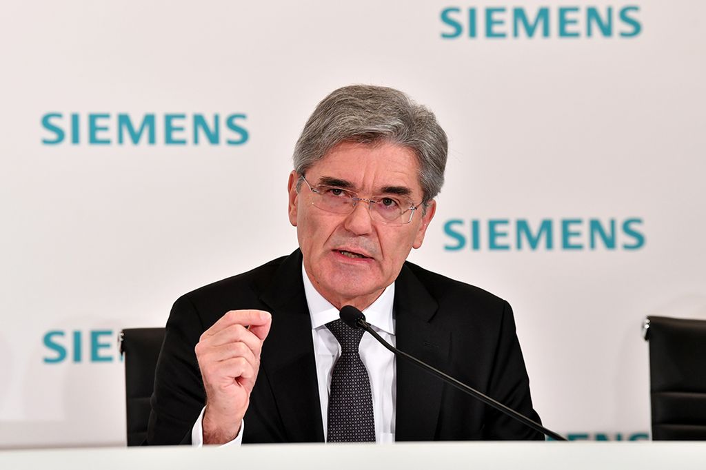 Joe Kaeser, President and Chief Executive Officer Siemens AG.