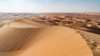 Obrázek písečné pouštní krajiny