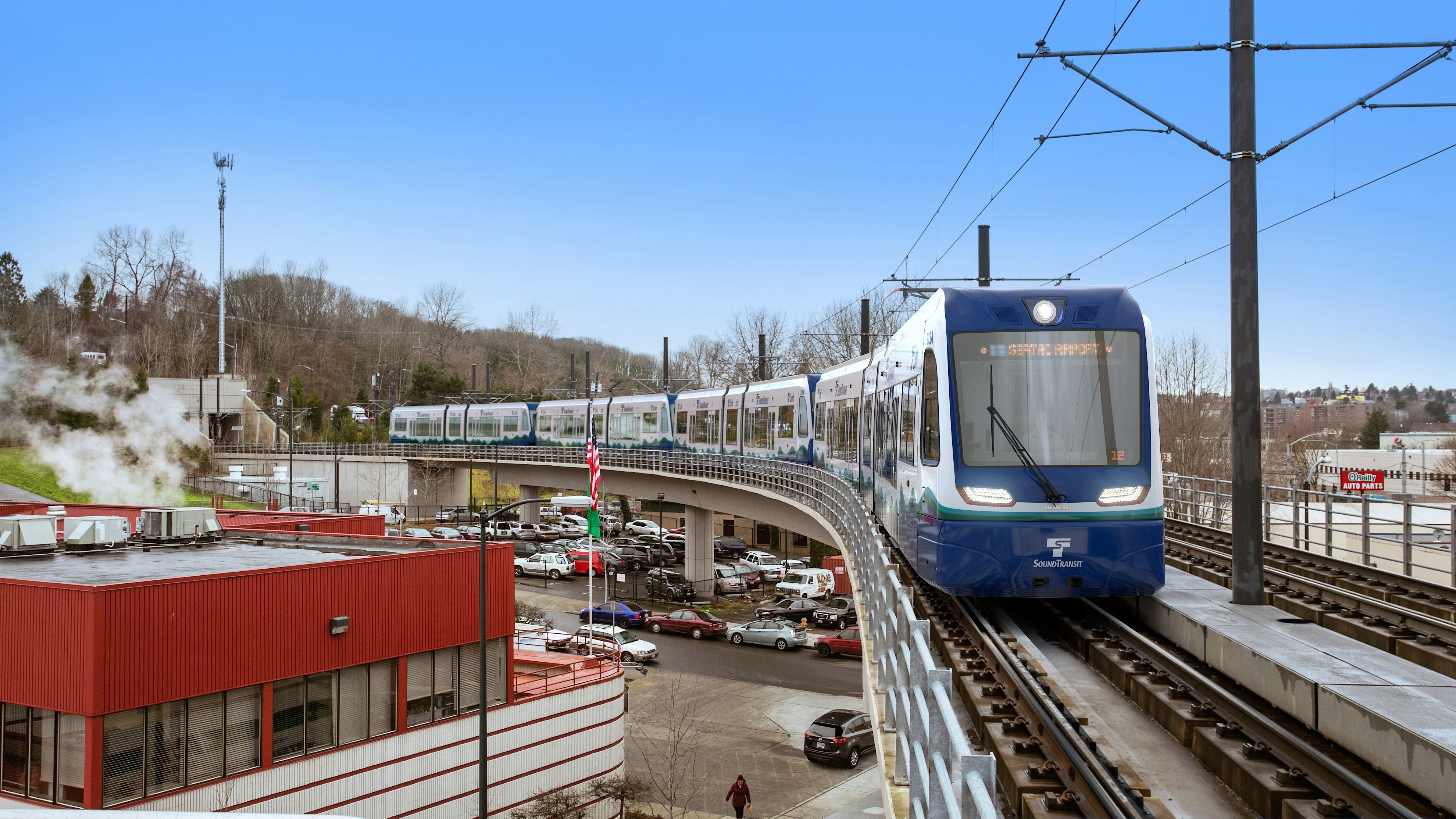 Light rail from Siemens for Seattle and Central Puget Sound area
