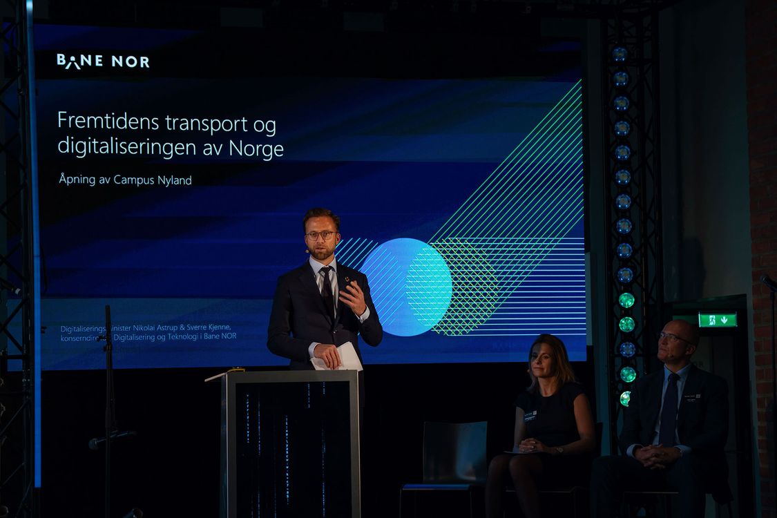 Nikolai Astrup, Minister für Digitalisierung über „Die Zukunft des Verkehrswesens und Digitalisierung von Norwegen“