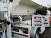 Utility truck with complex control panel and machinery