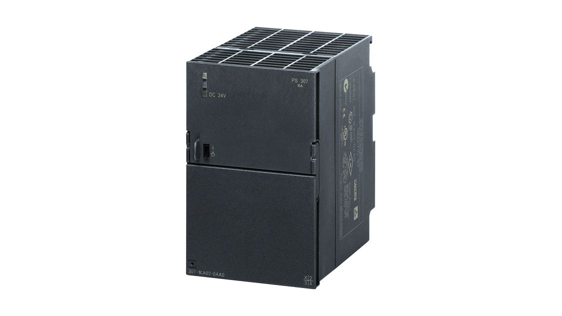 SIMATIC S7-300 PS307 input: 120/230 V AC, output: 24 V / 10 A DC