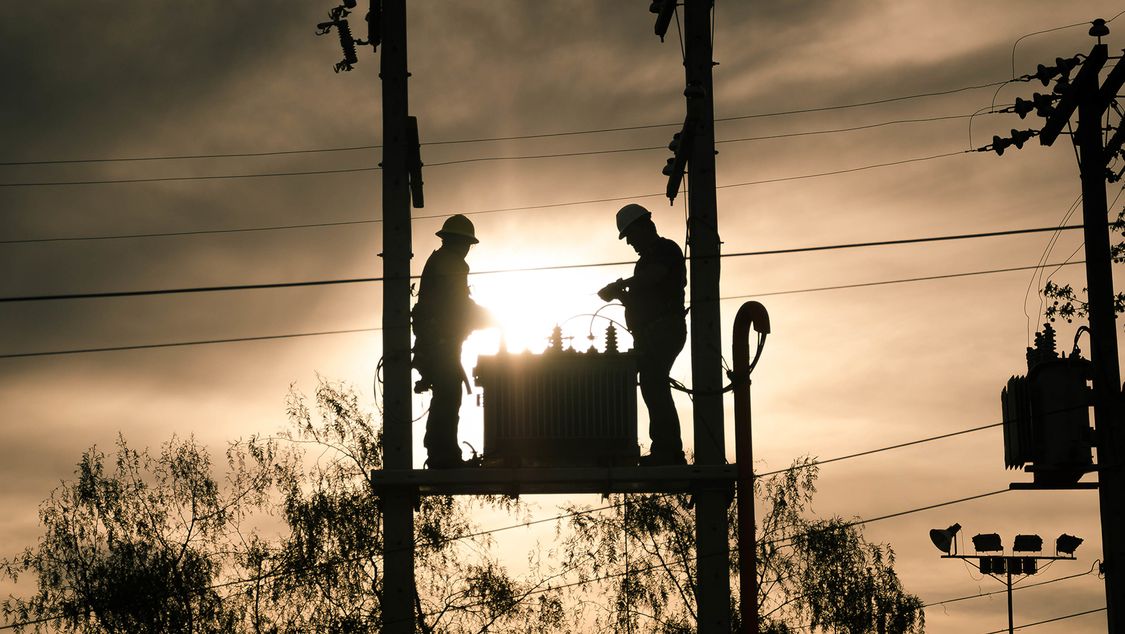 Pole mounted transformers are a common sight in many countries.
