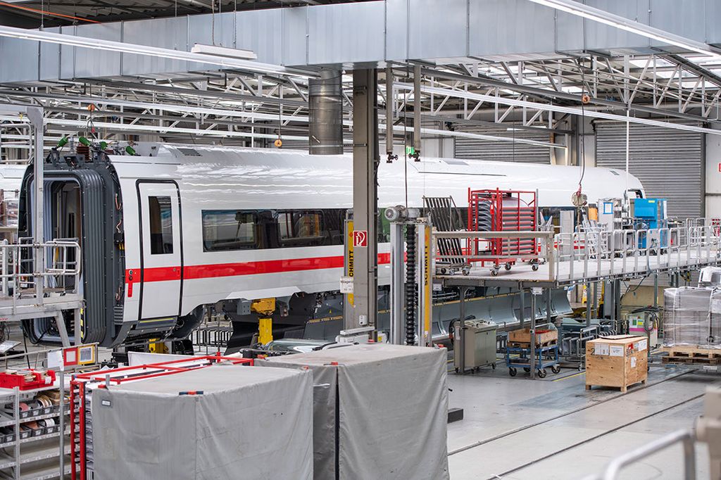 Largest order - Siemens is building ICE 4 trains for Deutsche Bahn