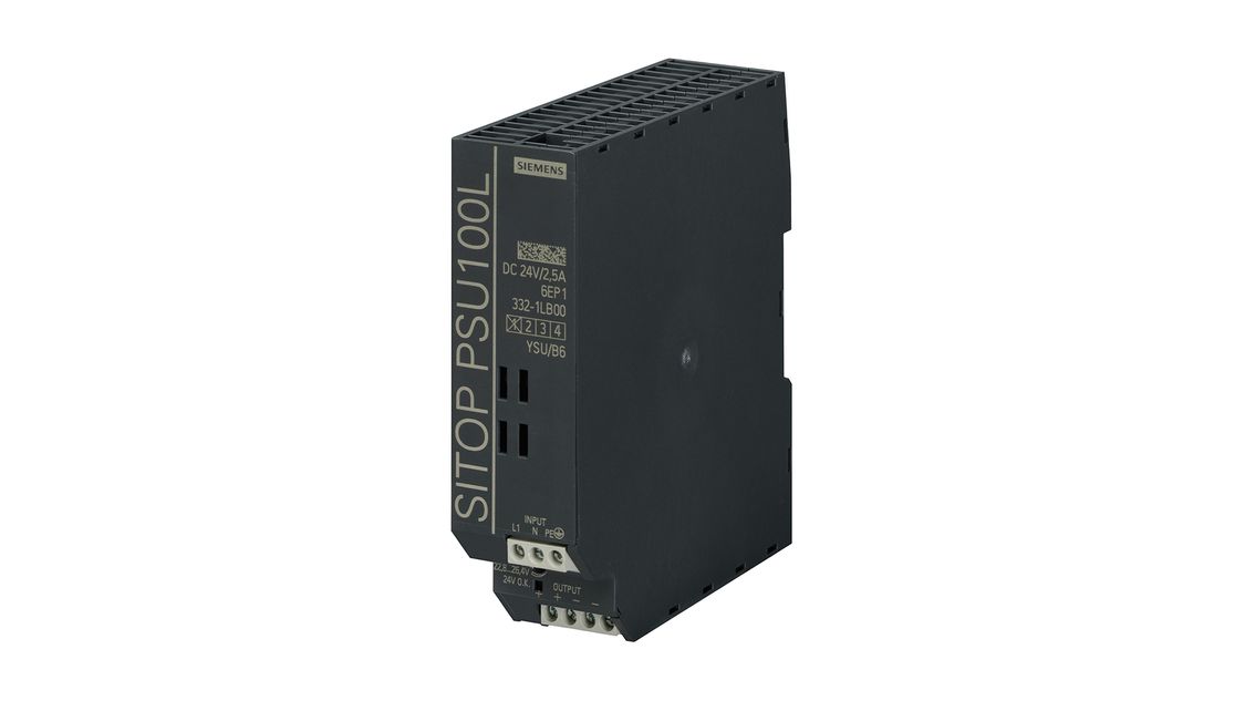 Product image SITOP PSU100L, 1-phase, DC 24 V/2.5 A