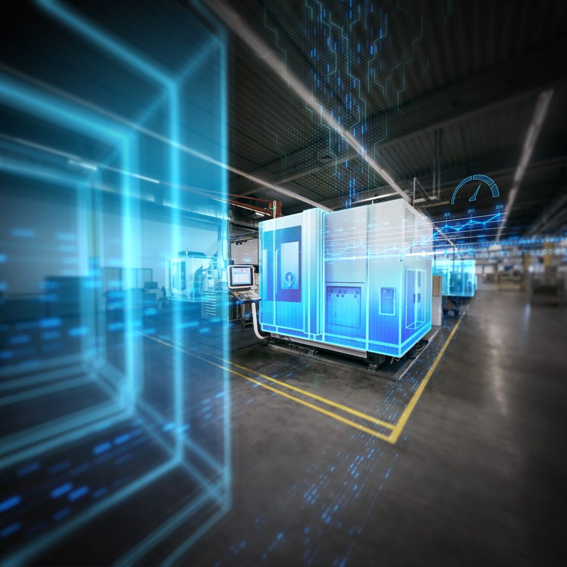Digitalization for machine tools