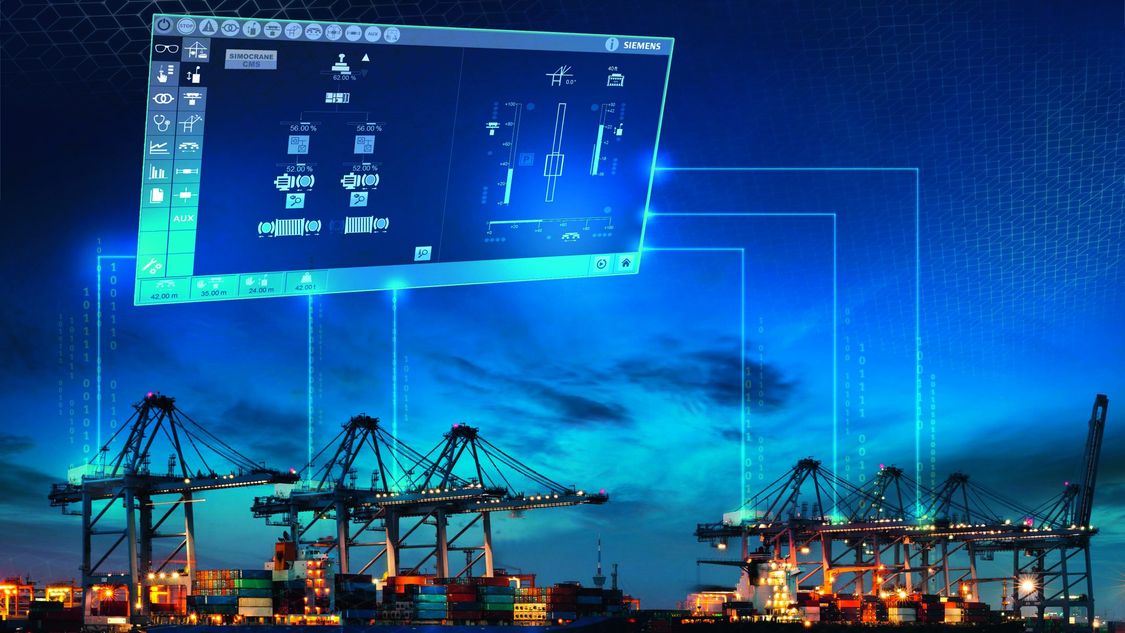 Key visual Harbor Cranes Crane Management System