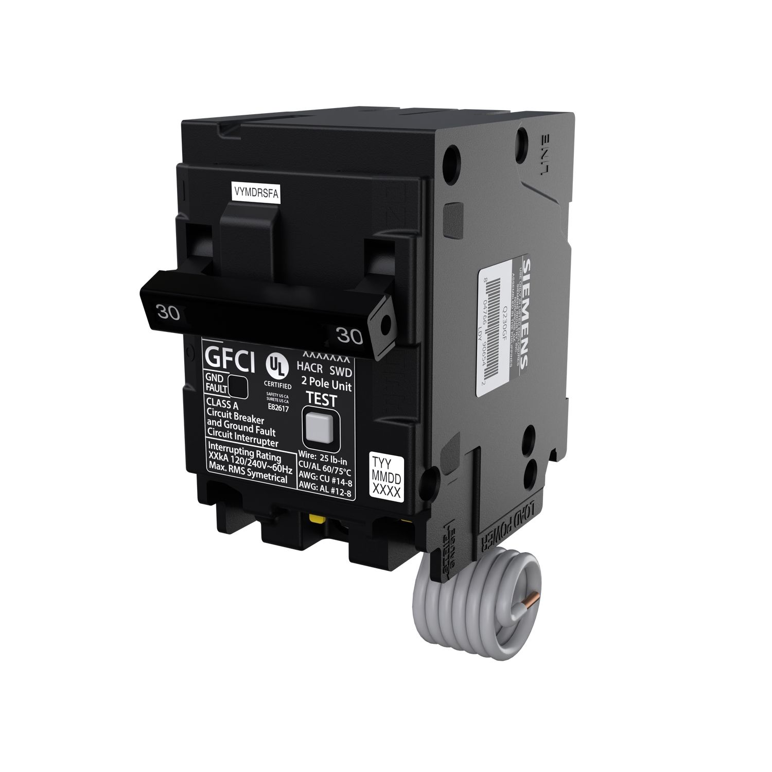 Product image for Siemens Ca Q230GFCSA BRKR QPFB GFCI