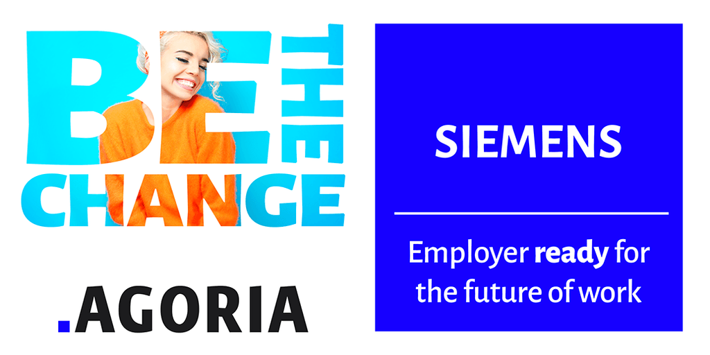 Agoria Be The Change logo