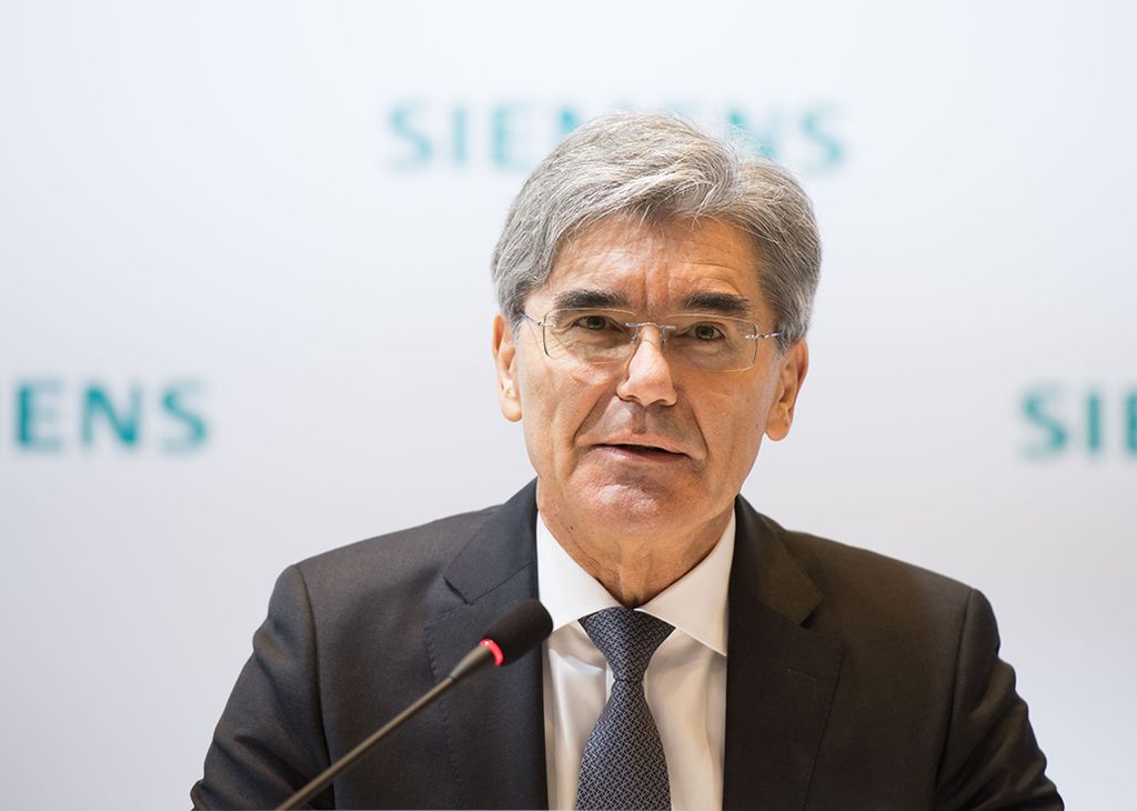 Siemens Annual Press Conference 2016 in Munich, Germany: Joe Kaeser, President and Chief Executive Officer Siemens AG.