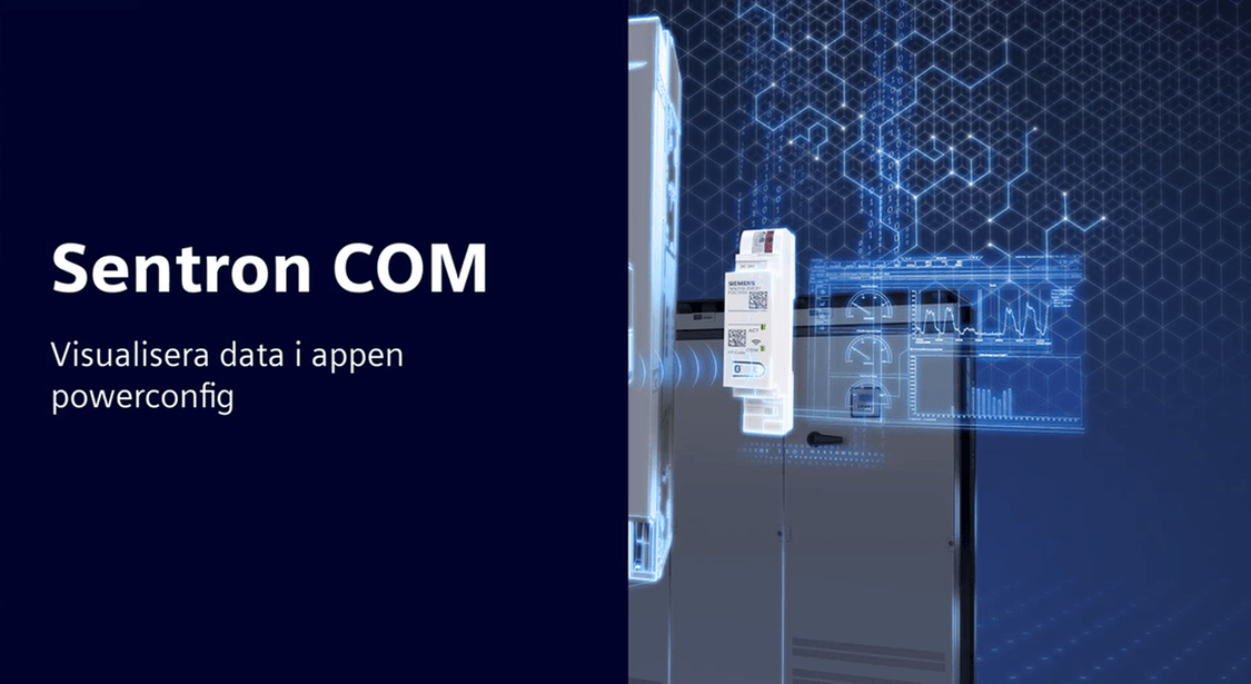 Sentron COM - Visualisera data i powerconfig