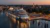 Cruise ship Aida at the Port of Kiel