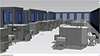 Le site de production virtuel est ensuite créé à l’aide du logiciel de conception et de simulation d’usine Tecnomatix Plant Simulation