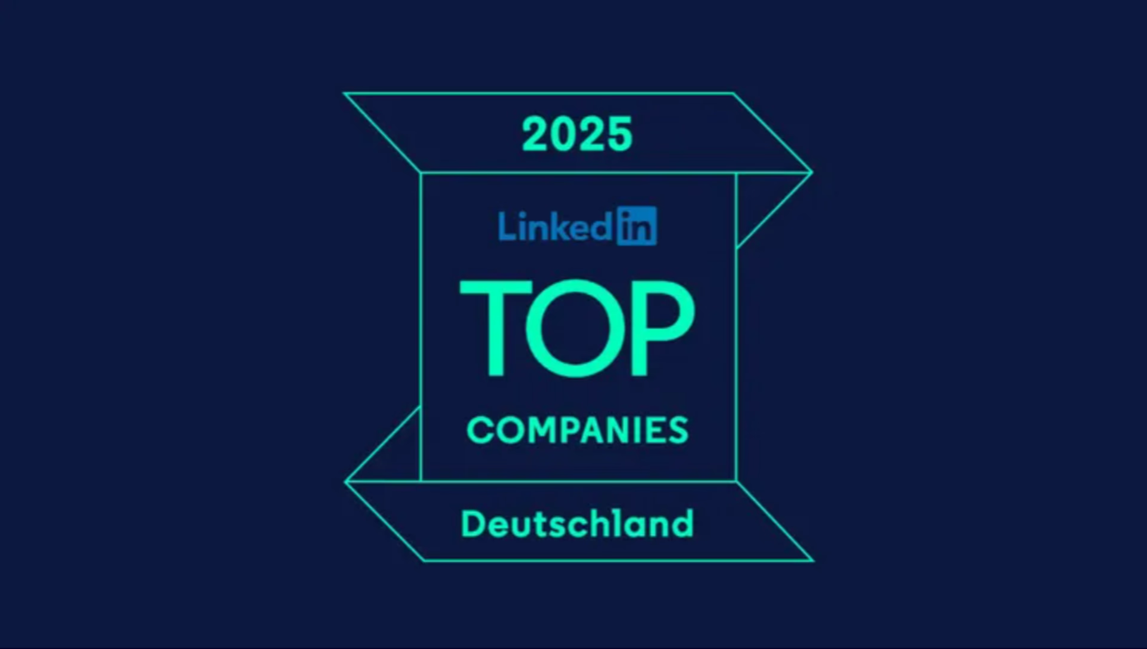 LinkedIn Top Companies Deutschland 2025 Auszeichnungslogo LinkedIn Top Companies Deutschland 2025 Auszeichnungslogo
