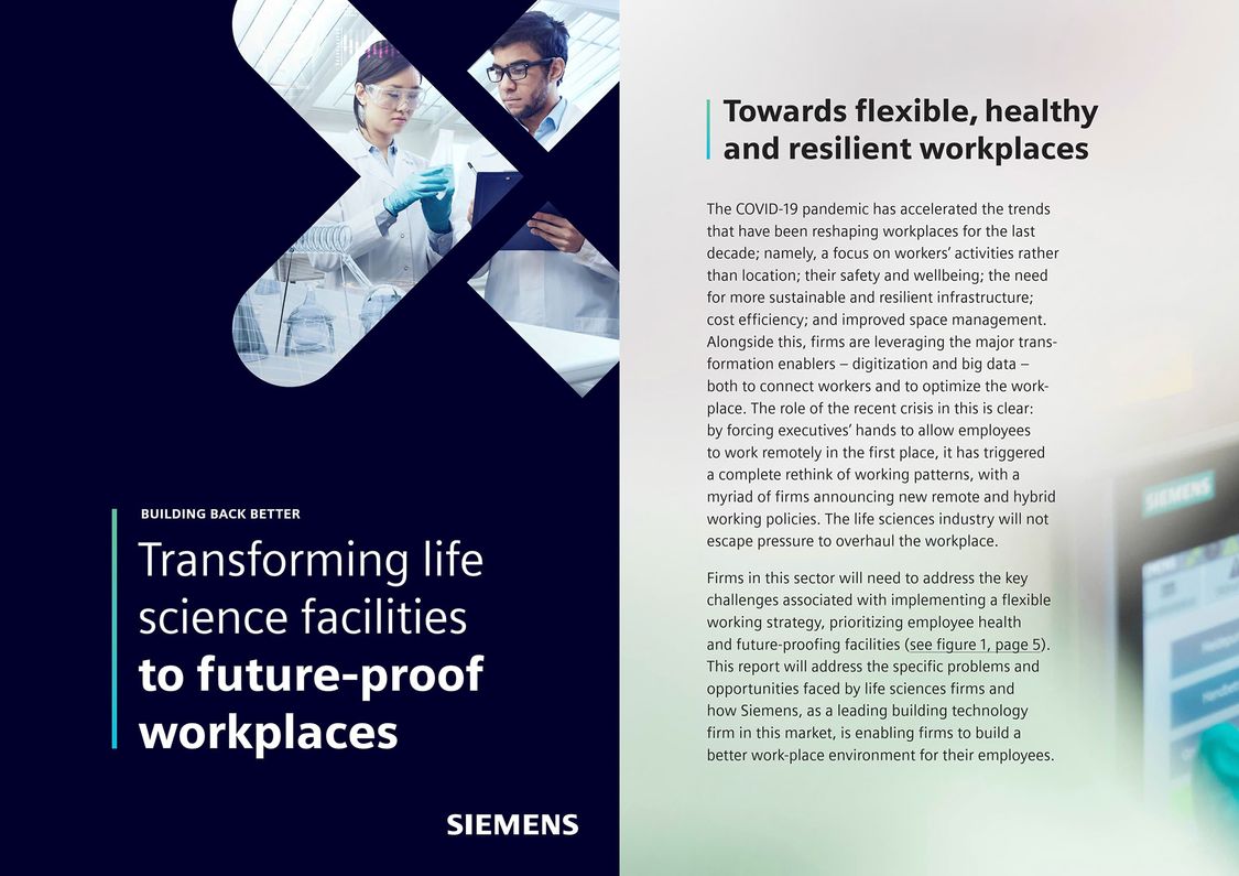 Future-proof workplaces in life sciences whitepaper