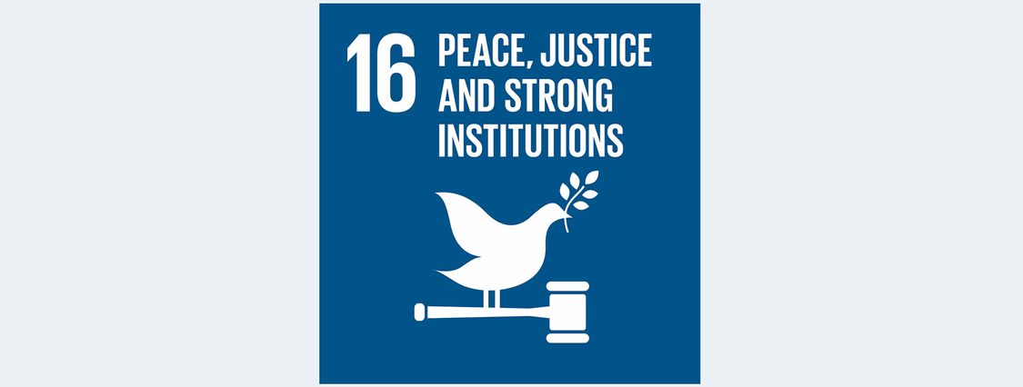 SDG 16: Peace, justice and strong institutions