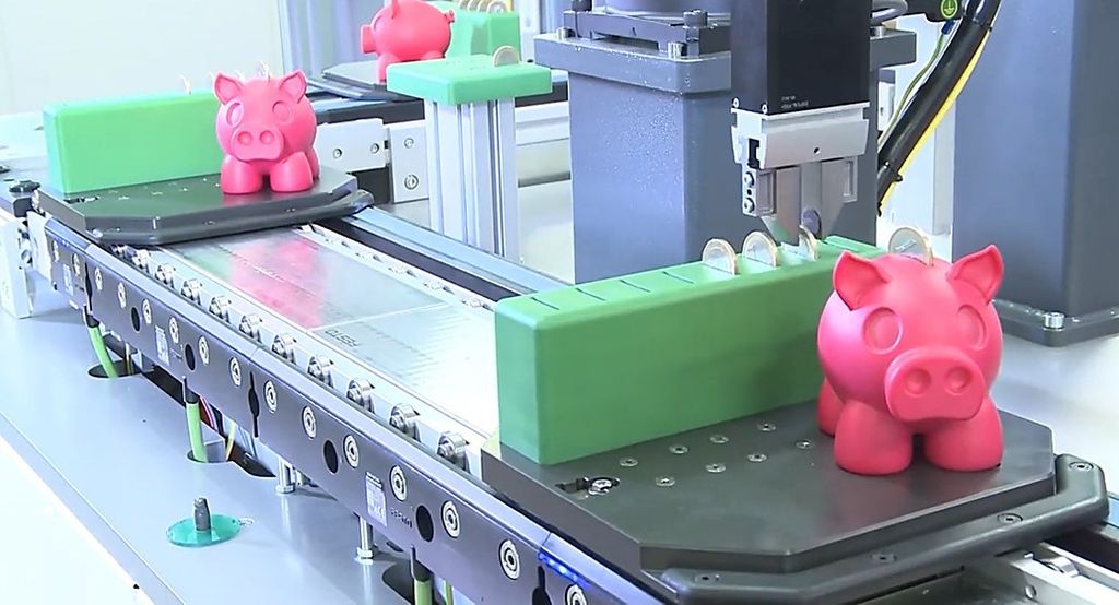 The Siemens Multi-Carrier System and digital twin ensure dynamic production