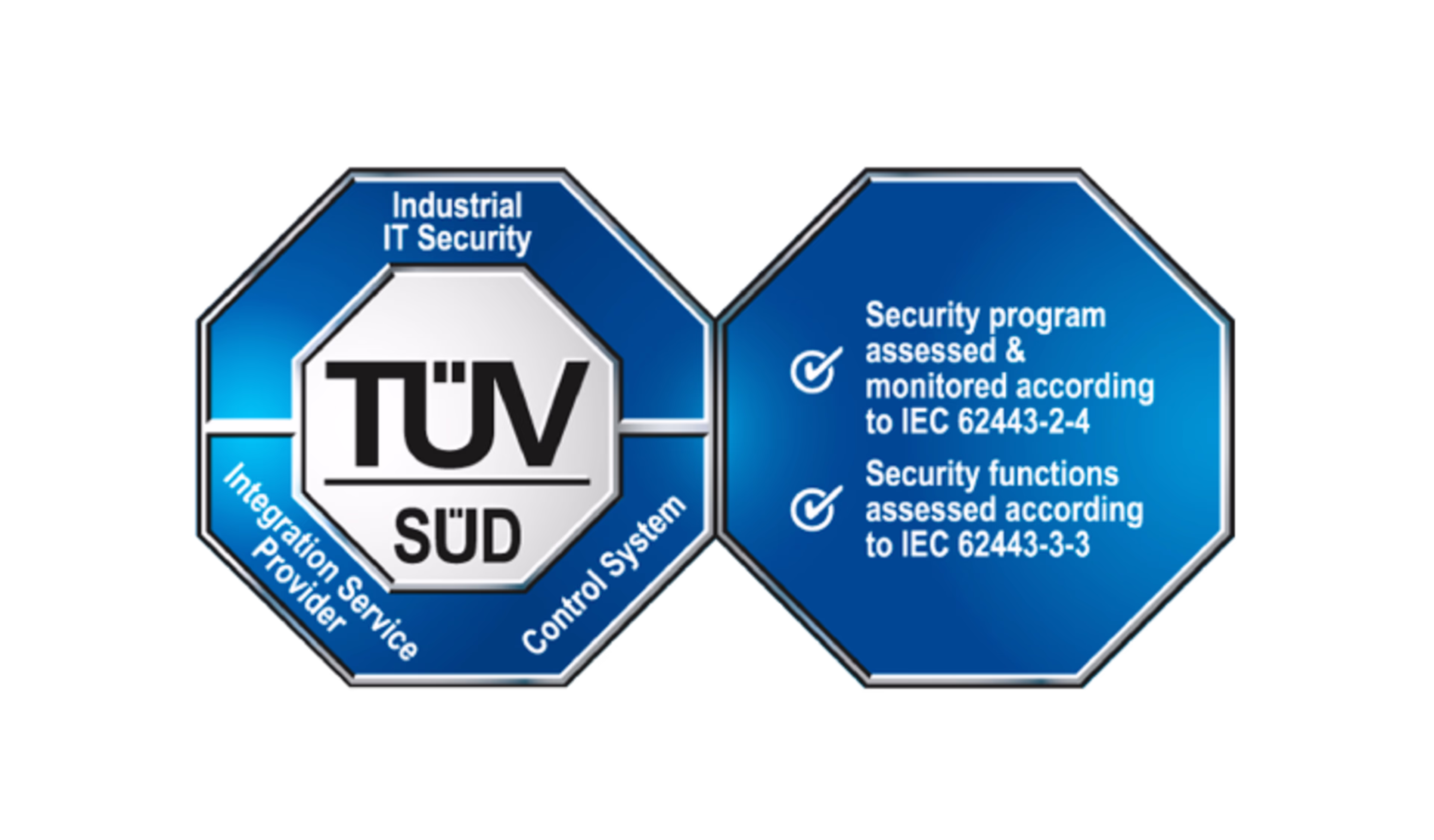 TÜV-Prüfsiegel für Siemens Mobility: Industrielle IT-Sicherheit, Anbieter für Integrationsservices, Steuerungssystem SMO-TUEV-integration-service-provider-logo