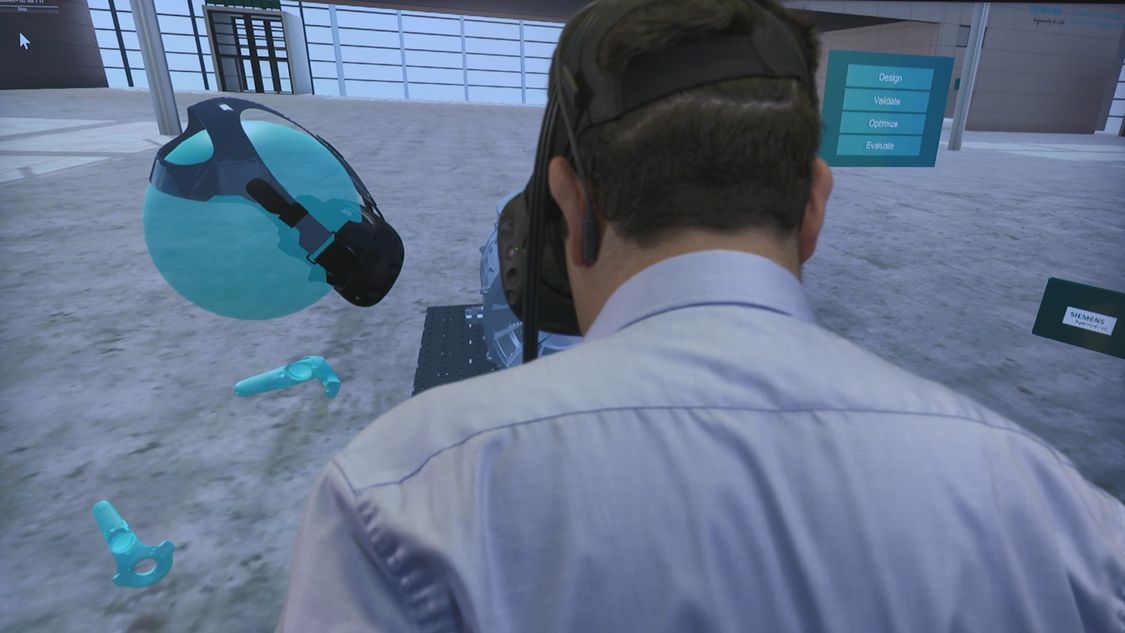 Theo Papadopoulos spends more time in the virtual space than any other Siemens Corporate Technology employee.
