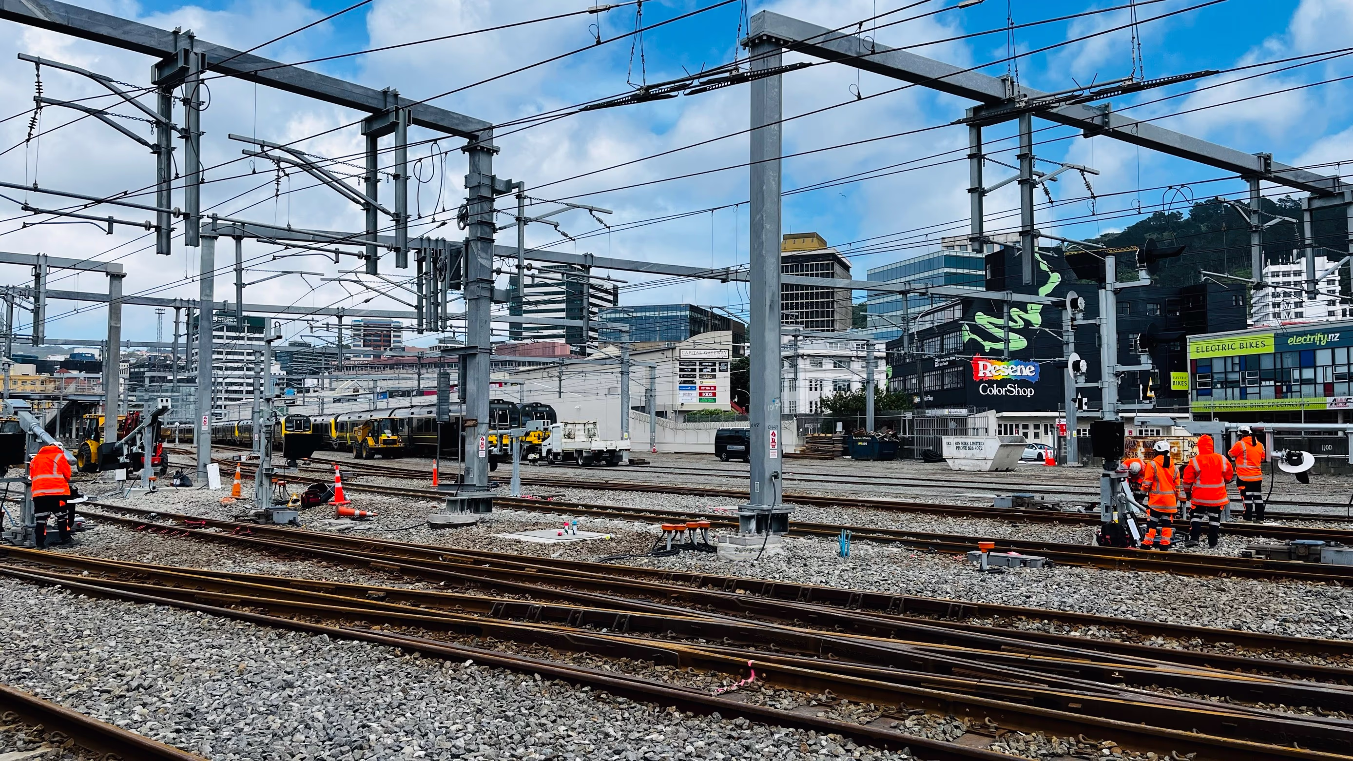 Wellington station upgrade Wellington station upgrade