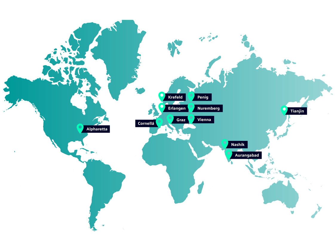  MoComp development and production sites around the world