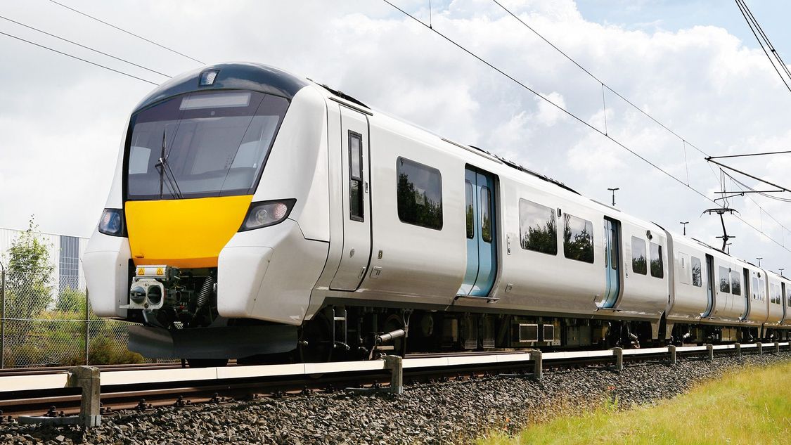 Image of the Desiro City in south England as part of the Thameslink as a case for connected and automated mobility systems