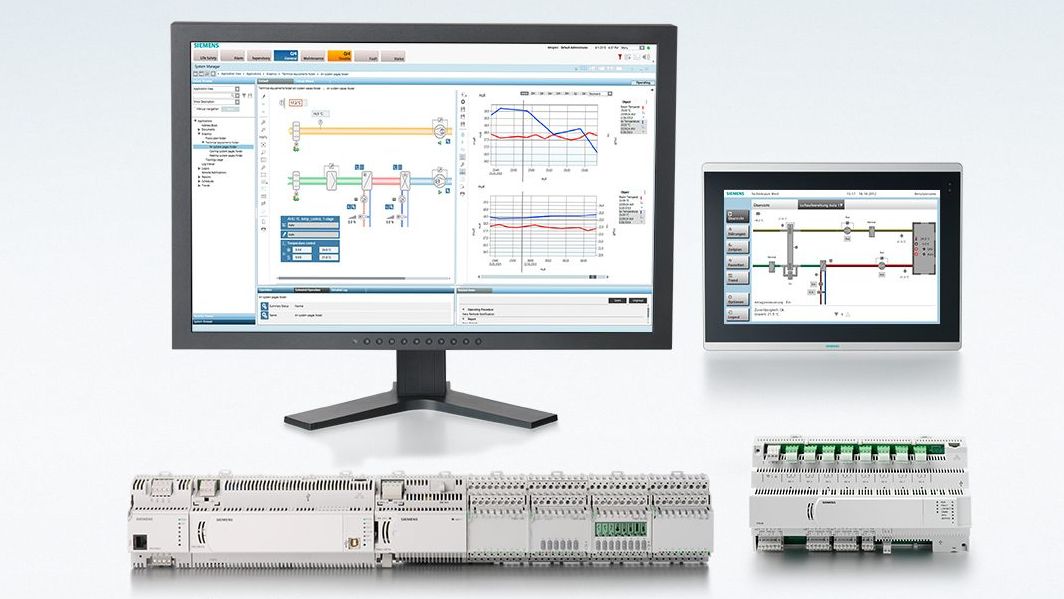 Systemen voor gebouwautomatisering en -beheer van Siemens